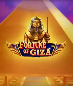 Uncover the mystical world of Fortune of Giza slot by Pragmatic Play, showcasing a majestic depiction of a Pharaoh amid the iconic pyramid backdrop. This image portrays the splendor of Egyptian history, ideal for fans of Egyptian-themed slots, delivering a thrilling gaming experience.